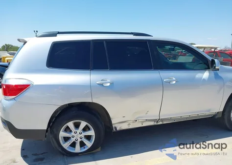 2012 Toyota Highlander Base V6 from USA, damaged, VIN 5TDZK3EH1CS052059